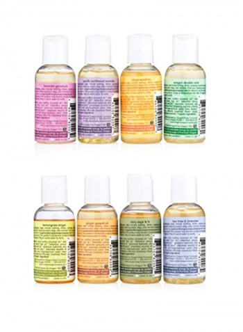 8-Piece Liquid Castile Liquid Soap 2ounce