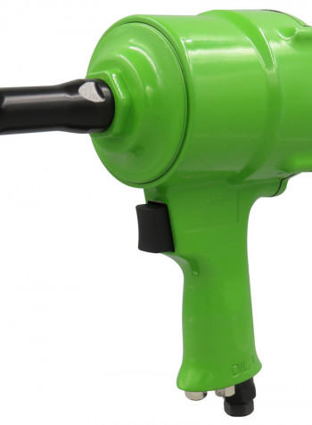 Pneumatic Pistol Type Air Riveter Green 21.00X8.50X20.50cm