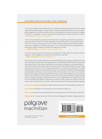 Culture, Economy And Politics: The Case Of New Labour Hardcover English by David Hesmondhalgh - 14 Sep 2015