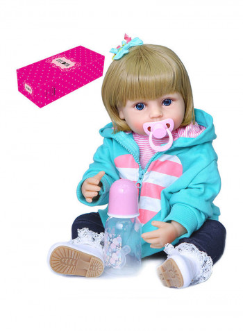 3-Piece Realistic Baby Doll Toy Set 22inch