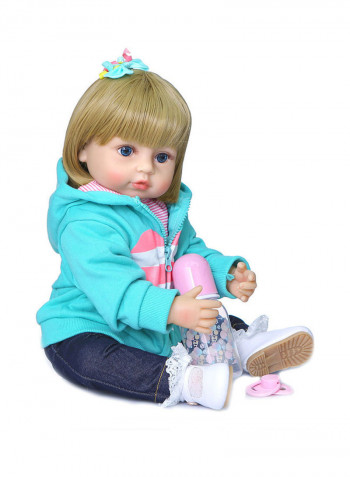 3-Piece Realistic Baby Doll Toy Set 22inch