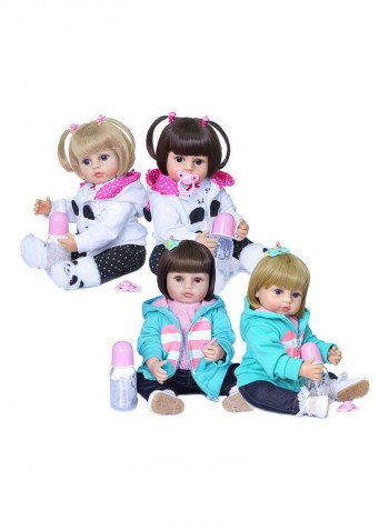 3-Piece Realistic Baby Doll Toy Set 22inch