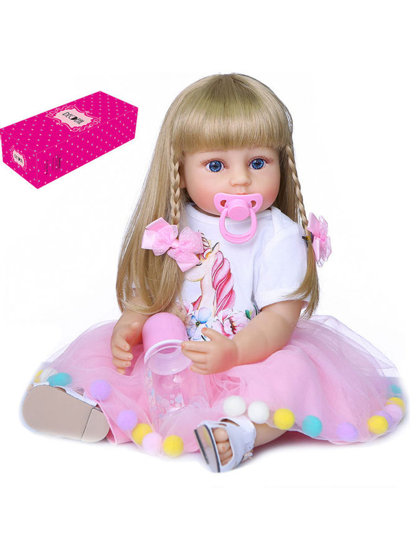 4-Piece Reborn Realistic Baby Doll Set