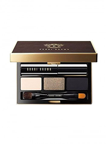Golden Eye Palette Shadow And Mascara Gold/Beige/Black