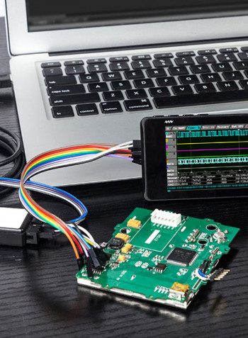 LA104 Portable Digital USB Logic Analyser Black 15 x 4 x 10.50cm