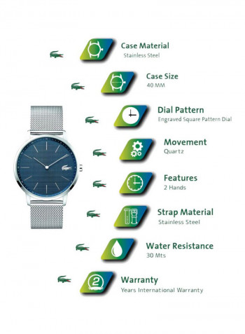Men's Metal Analog Wrist Watch 2011005