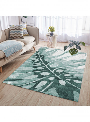 Nordic Style Luxurious Carpet Green/Beige 120x160centimeter