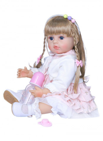 4-Piece Reborn Life Like Baby Doll Set Dress