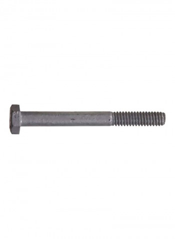 50-Piece Dipped Galvanized Hex Bolt Silver 6x0.375inch