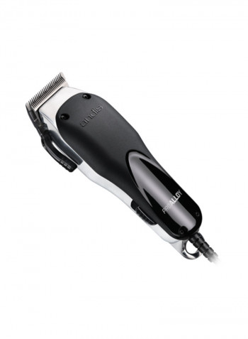 Proalloy Adjustable Blade Clipper Black/Silver 220-240vwatts