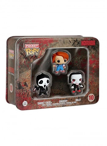 Horror - Ghostface, Chucky, Billy Toy Figure, 4 x 9inch