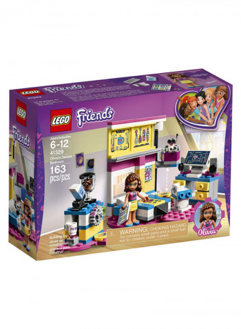 163-Piece Olivia's Deluxe Bedroom Building Set 41329