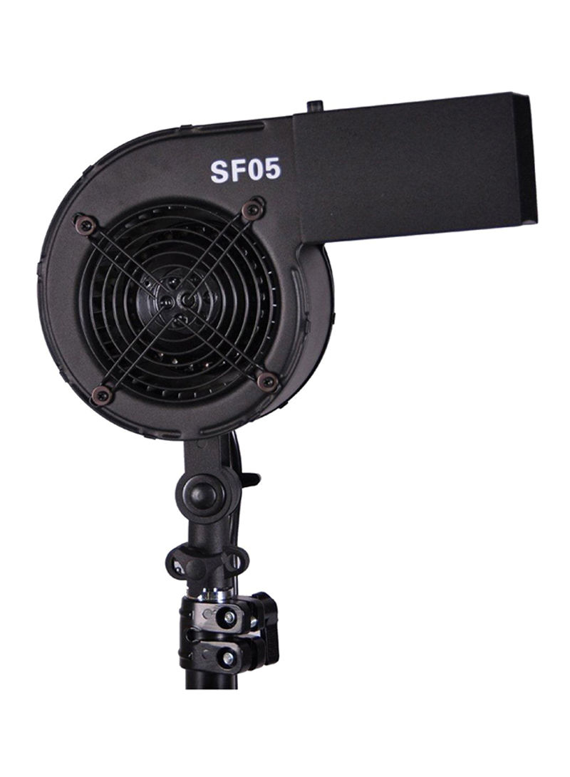 Studio SF-05 Hair Fan And Stream Wind Machine Black
