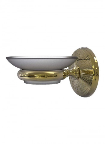 Monte Carlo Collection Wall Mounted Soap Dish Gold