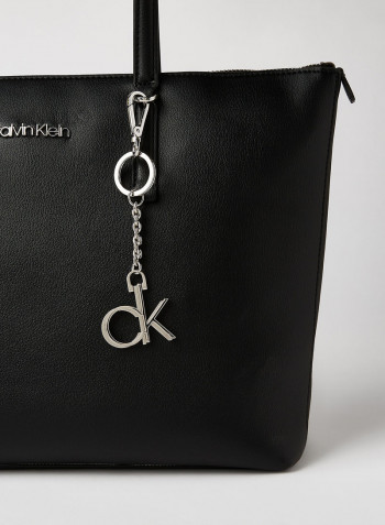 Logo Tote Bag Black
