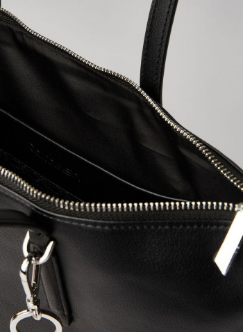 Logo Tote Bag Black