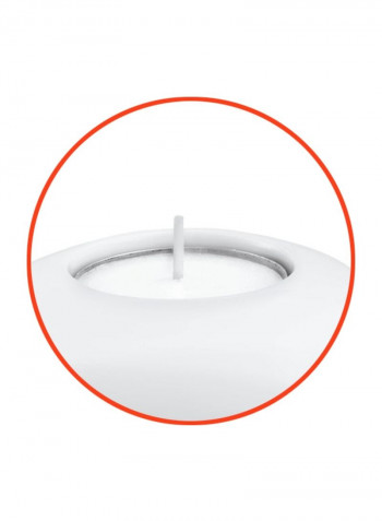 Massaud Candle Holder White 2.9x8.6x6.3centimeter