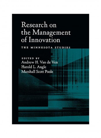 Research On The Management Of Innovation:The Minnesota Studies Paperback