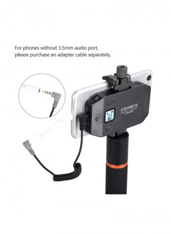 CVM-WS50 6-Channels Smartphone Wireless Microphone LU-D5645 Black
