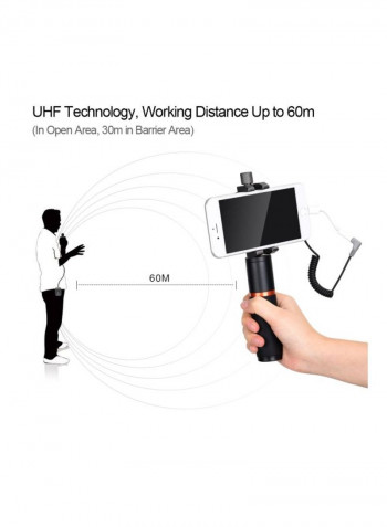 CVM-WS50 6-Channels Smartphone Wireless Microphone LU-D5645 Black
