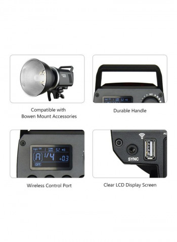 MS200 Studio Flash Black
