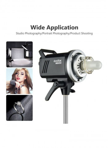 MS200 Studio Flash Black