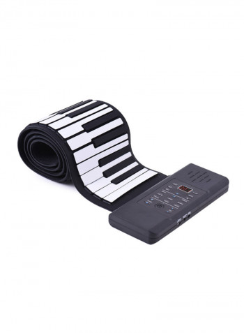 88-Key Electronic Hand Roll-Up Piano With Speaker