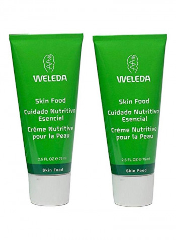 Pack Of 2 All Natural Organic Skin Food Cream