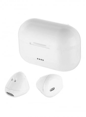 IP8-X Bluetooth In-Ear Earphones With Charging Box White