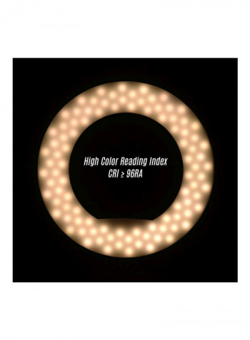 LED Ring Light Kit Pink/White/Black