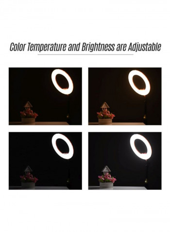 LED Ring Light Kit Pink/White/Black