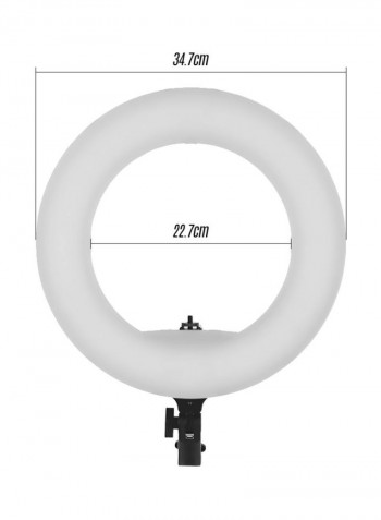 LED Ring Light Kit - US Plug Black
