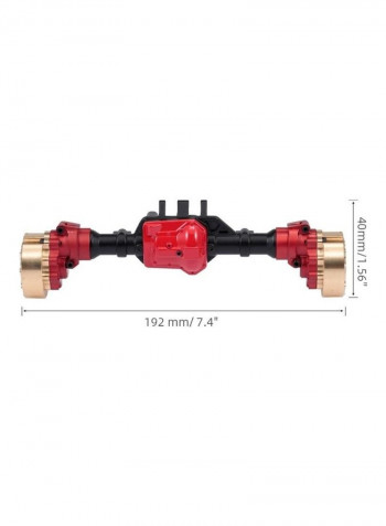Rear Bridge Axle Shaft For 1/10 Traxxas TRX-4 RC Crawler Car