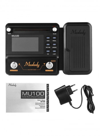 MU100 Multi-Effect Processor Electric Guitar Pedal