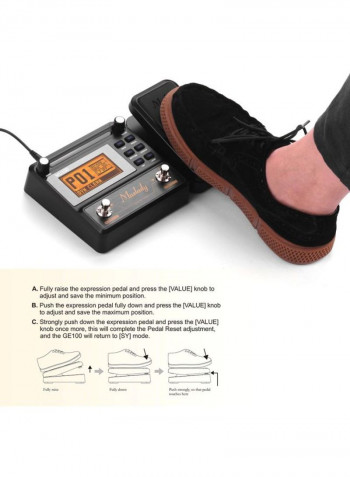 MU100 Multi-Effect Processor Electric Guitar Pedal