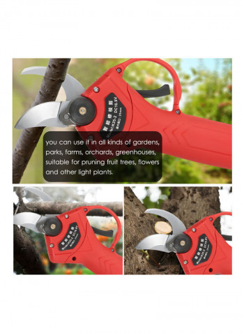 Cordless Electric Pruning Shear Set Multicolour