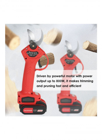 Cordless Electric Pruning Shear Set Multicolour