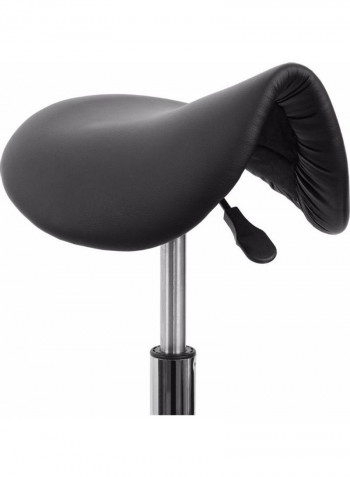 Ergonomic Computer Chair Black/Silver 53x15x53cm