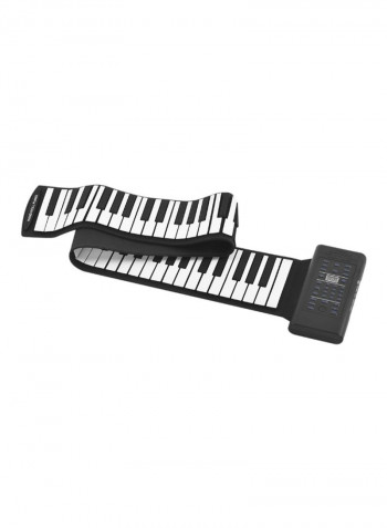 88-Key Portable Roll Up Piano Electronic Keyboard