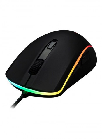 RGB Gaming Mouse 11.9x6.4x4.1cm Black/Red/Purple