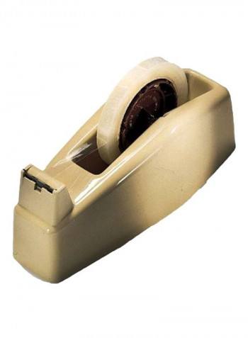 Plastic Tape Dispensers Beige