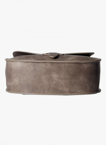 Polyester Blend Crossbody Bag LWSL00264GREY Grey