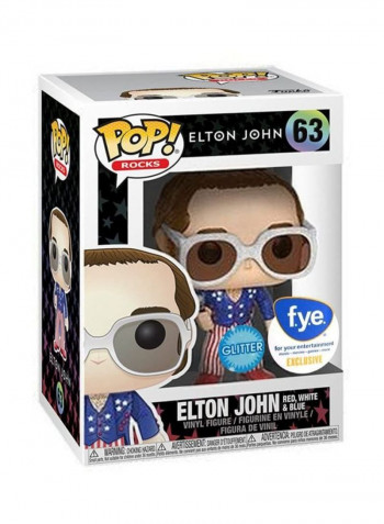 Pop Rocks Elton John Collectoble Figure 16.2x9x12inch