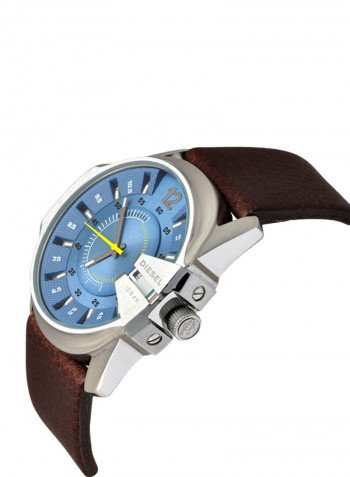 Men's Water Resistant Leather Analog Watch DZ1399
