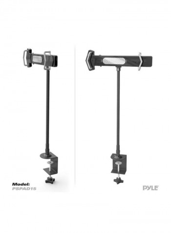 Swivel CradleTablet Holder Clamp Black
