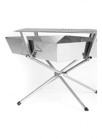 Outdoor BBQ Camping Home Stainless Steel 43 x 43 x 15cm