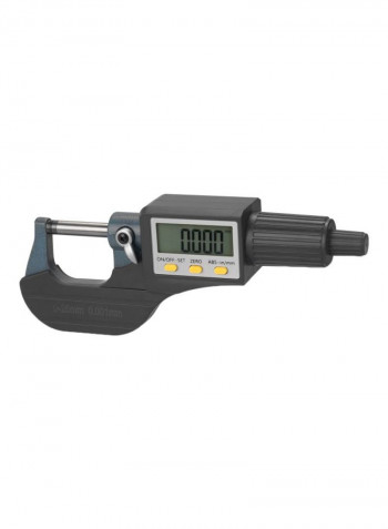 Digital Thickness Caliper Gauge Black/Blue/Silver 60x160millimeter