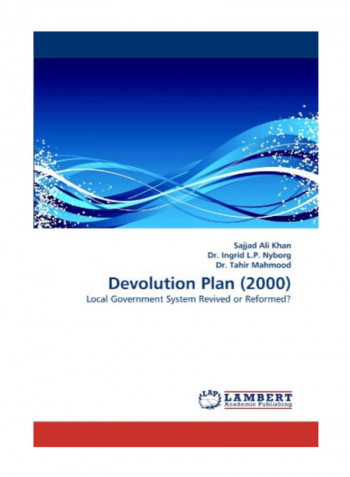 Devolution Plan (2000) Paperback