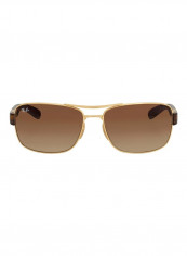 Men's Rectangular Sunglasses - Lens Size: 61 mm
