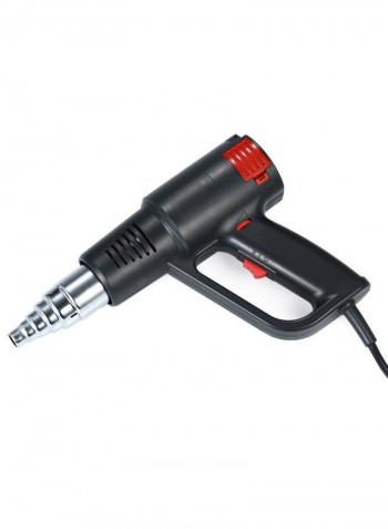 Electric Hot Air Gun Black 27.5 x 7.5 x 26centimeter